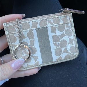 Coach Change Purse Keychain
